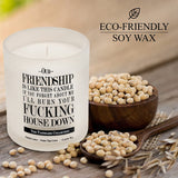 Funny Candles for Women Gift - Unique Gifts for Female Best Friends - Fun Birthday Gag Gifts for Mom, Coworker, Aunt, Sister & Any Occasion - All-Natural Organic Soy Candle - The Tasteless Collection